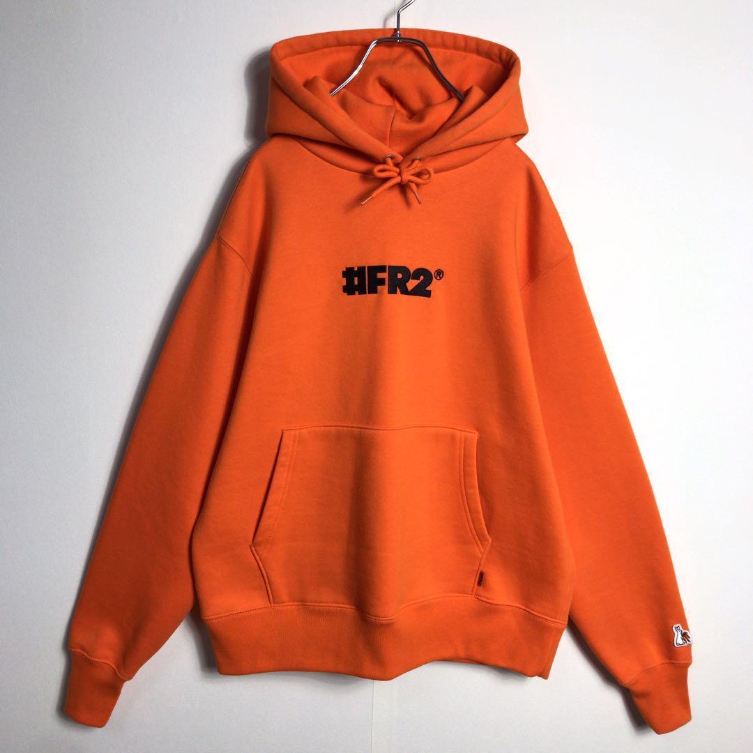 【超希少デザイン】FR2 パーカー 寅 タイガー 色情兎 バックでかプリント