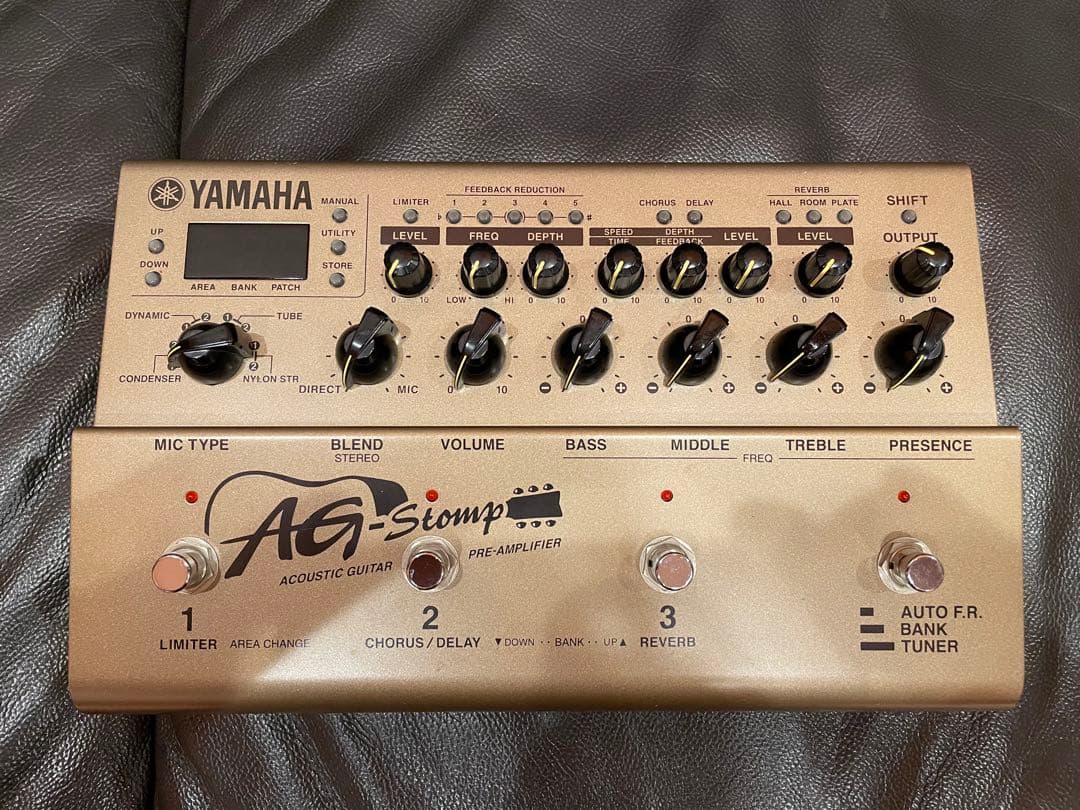 Yamaha AG-Stomp アコースティックギター用プリアンプ 動作確認済み