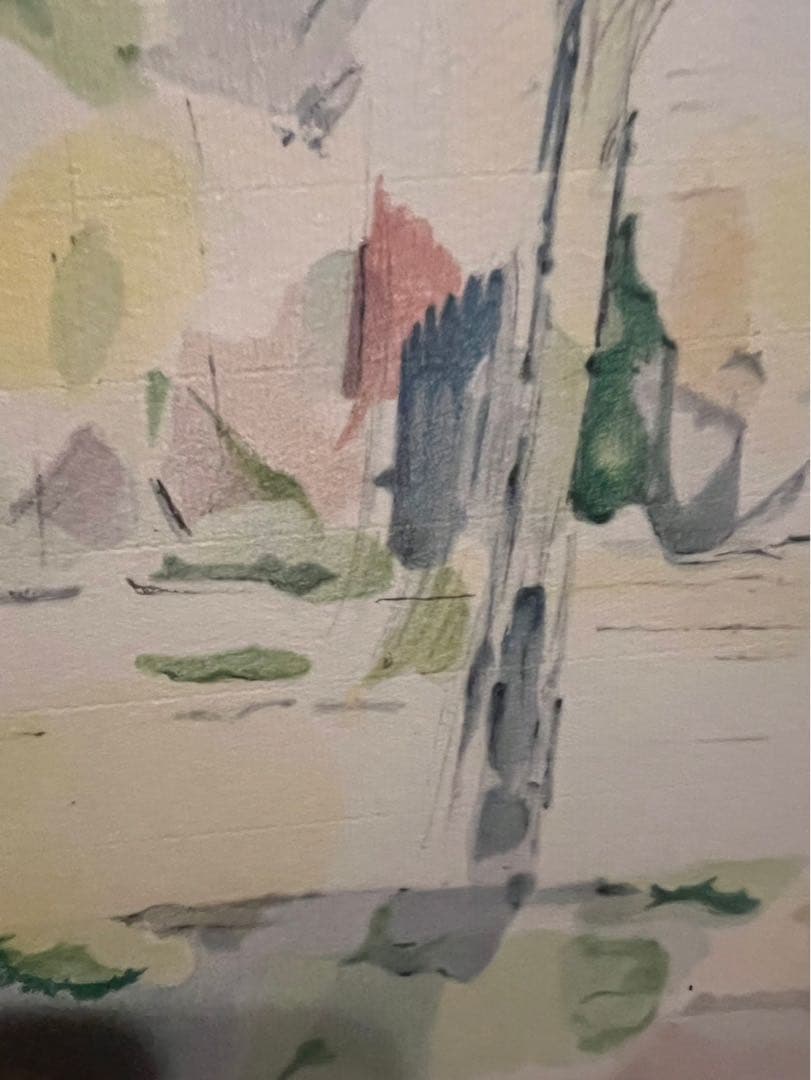 ポール•セザンヌ リトグラフ アート 絵画 インテリア 額縁