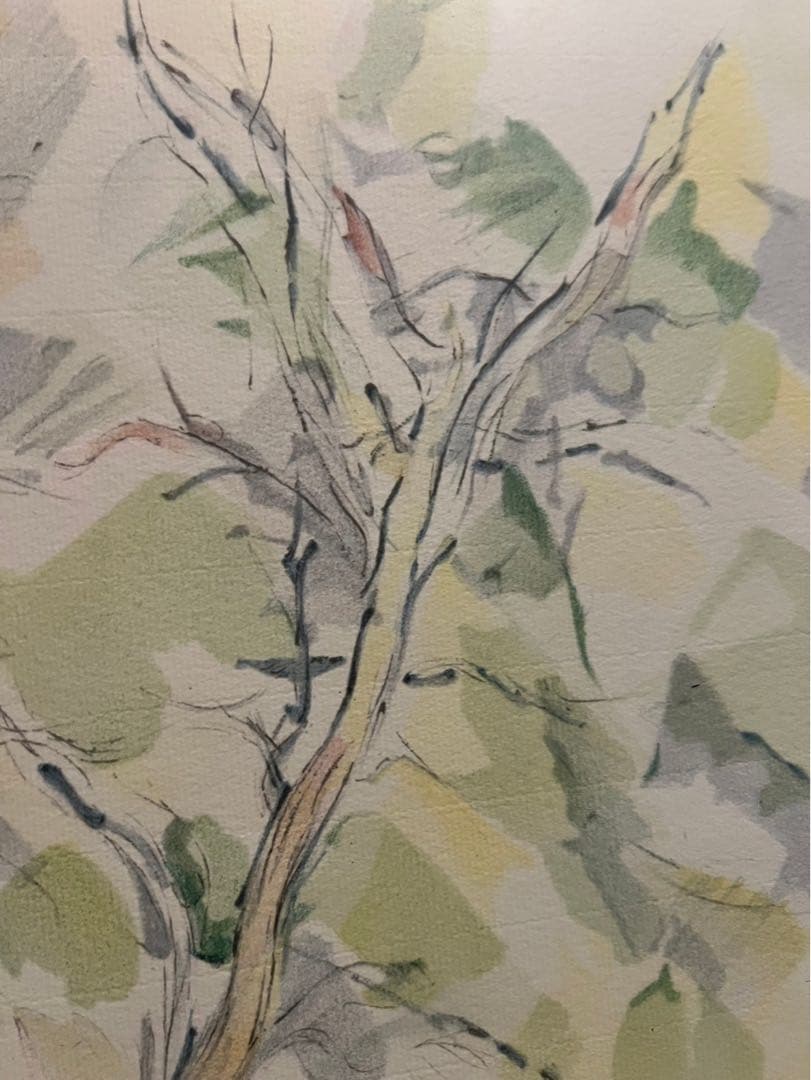 ポール•セザンヌ リトグラフ アート 絵画 インテリア 額縁