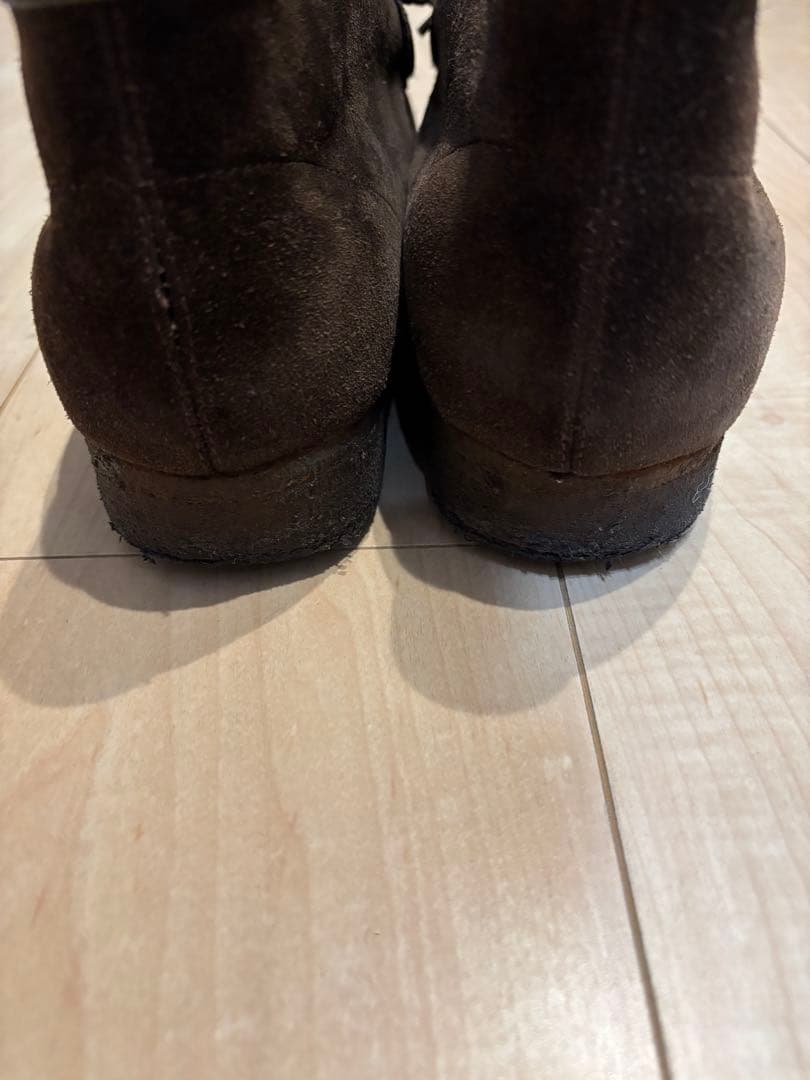 CLARKS ワラビー ミッドカット ダークブラウン 28cm visvim