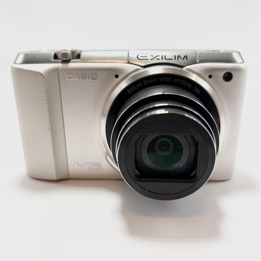 【美品】 CASIO EXILIM EX-ZR800 ホワイト デジタルカメラ
