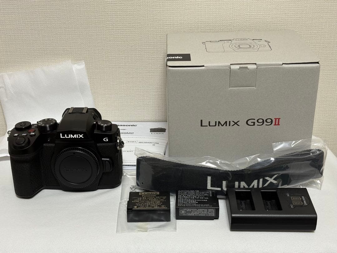 【美品】LUMIX G99M2 G99II ボディ 付属有