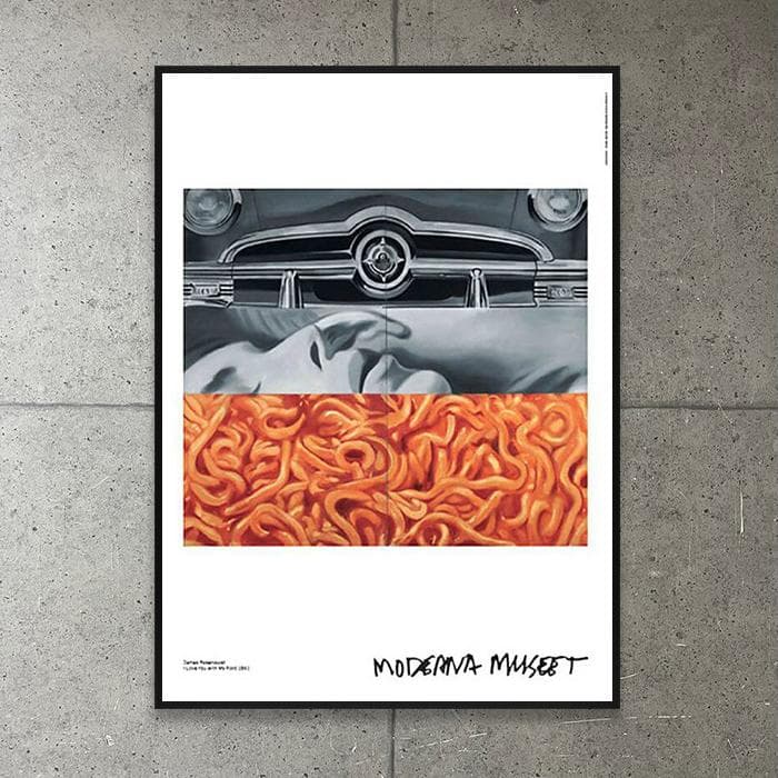 額装品/I Love You/ジェームズ ローゼンクイスト/ポスター/インテリア