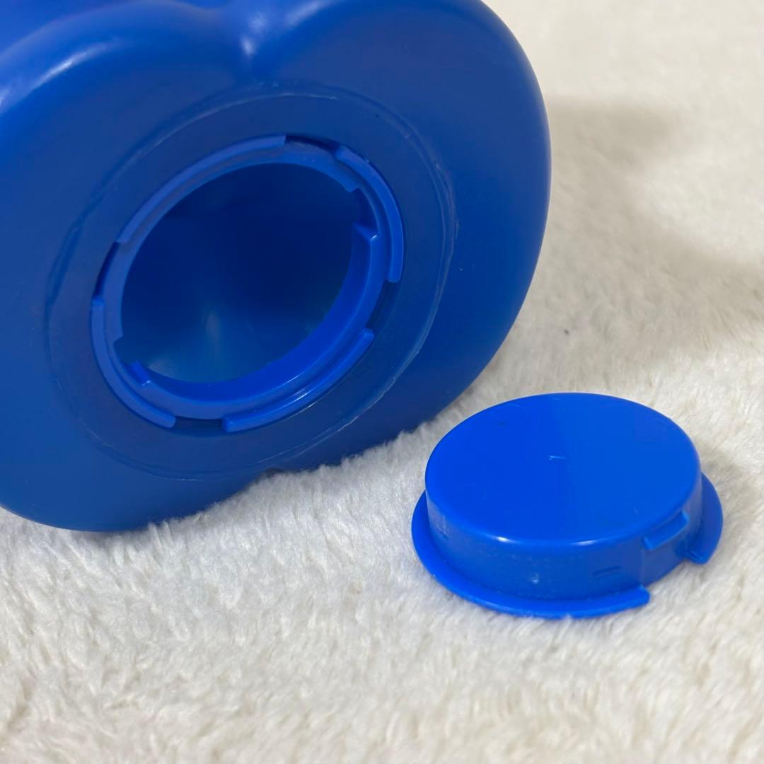 【希少品】ミャクミャク ソフビ 貯金箱 正規カラー ブルー