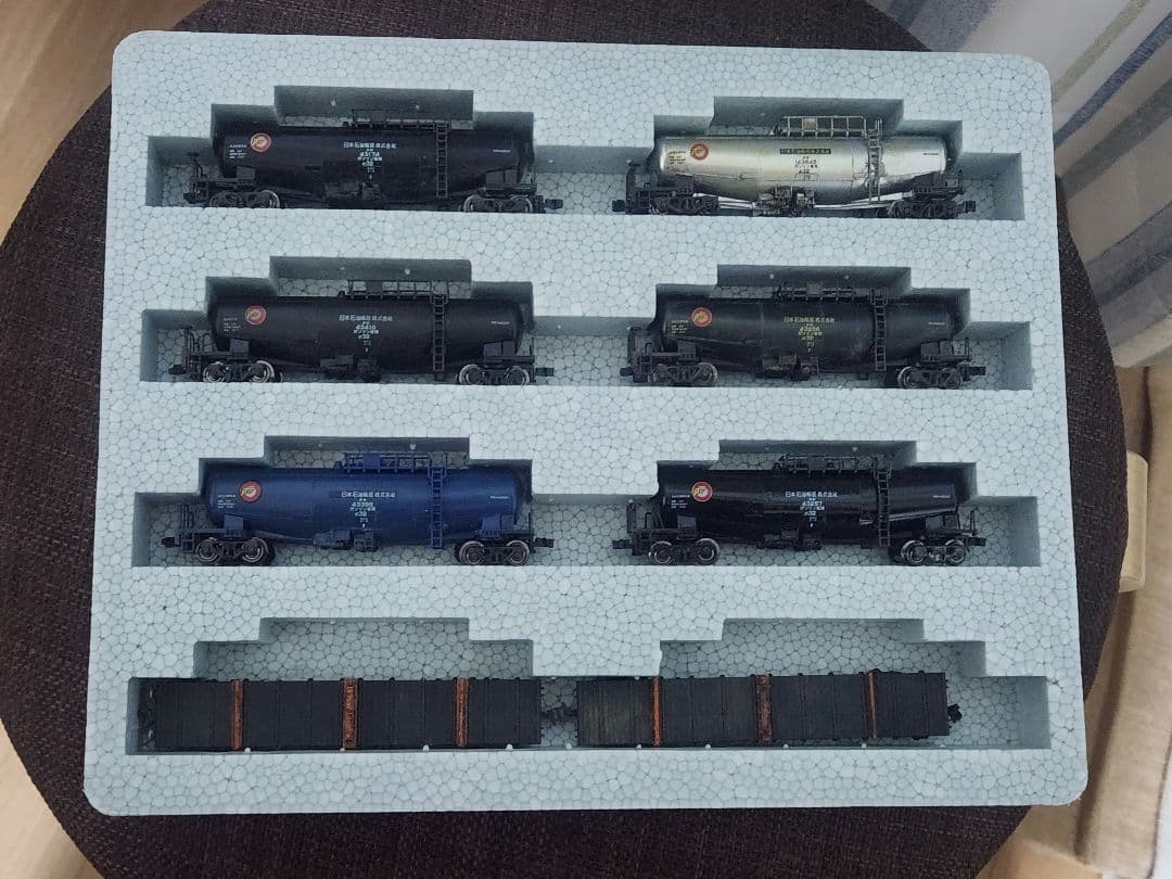 KATO 10-1515 タキ43000日本石油輸送(黒・青・シルバー)6両+α