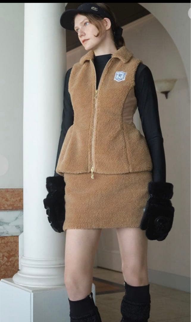 CELFORD セルフォード ボア フルジップ中綿ベスト