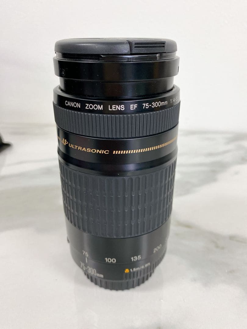 ＋Canon　EOS　Kiss　PANORAMA　ブラック　ズームレンズ2点付き