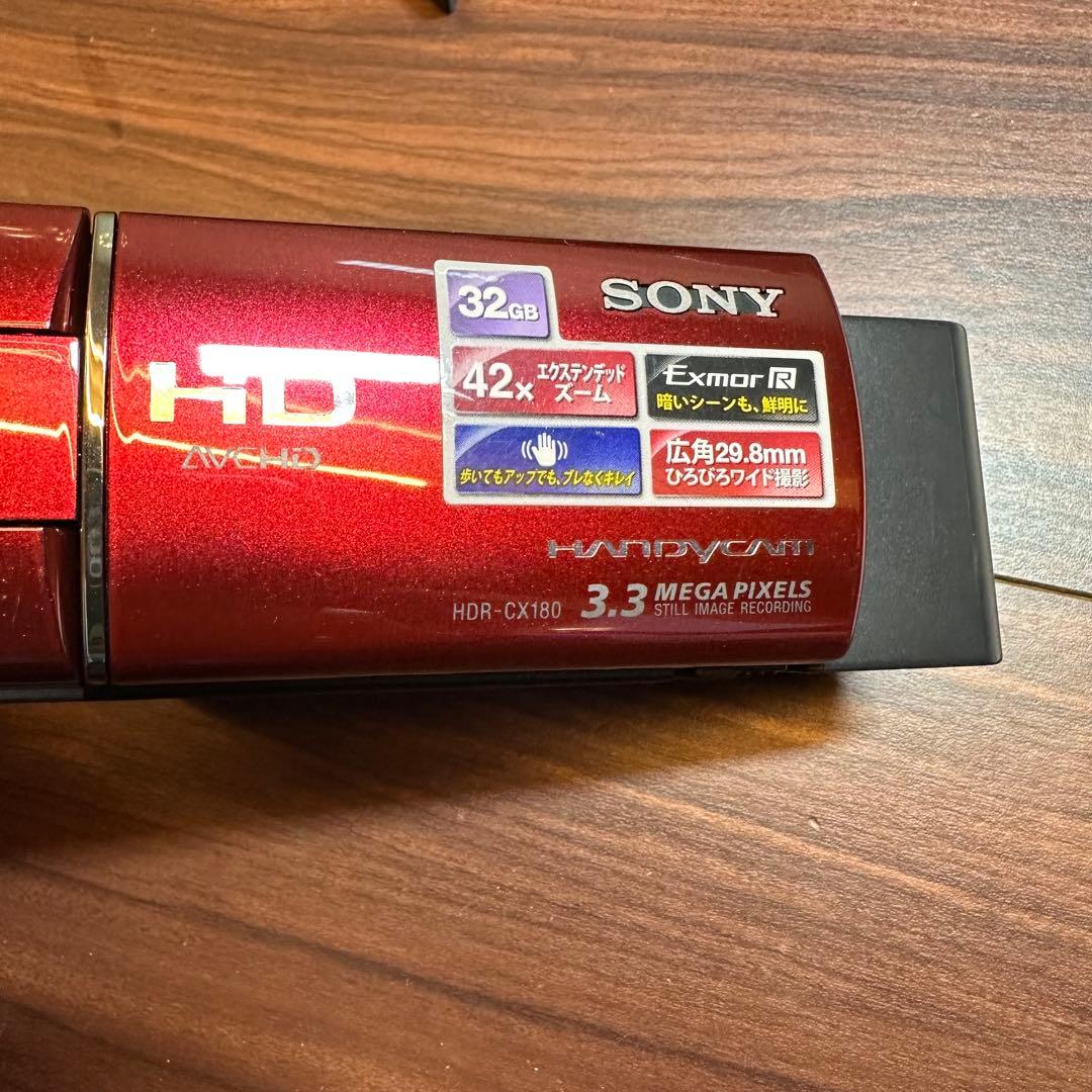 SONY HDR-CX180ビデオカメラ ほぼ新品 5509