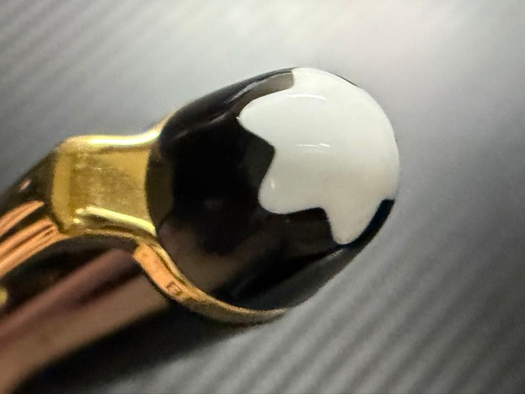 美品 モンブラン マイスターシュテュック 144 ブラック 中白 M 万年筆