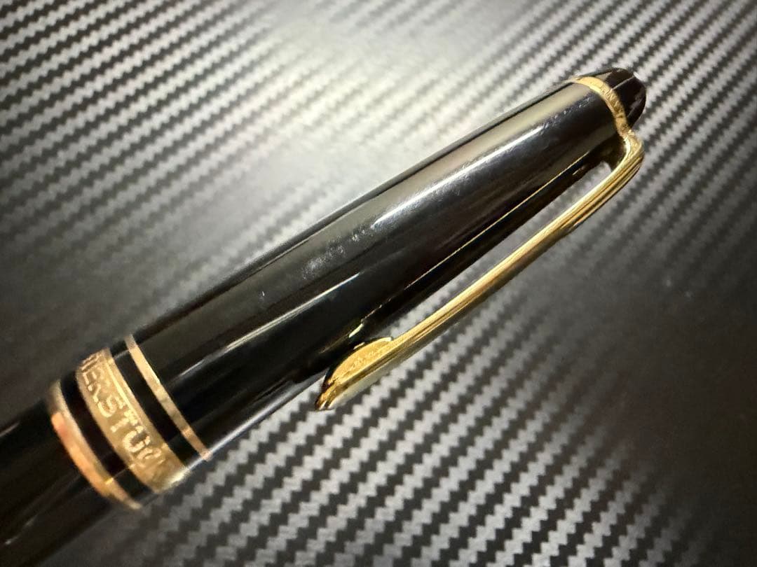 美品 モンブラン マイスターシュテュック 144 ブラック 中白 M 万年筆