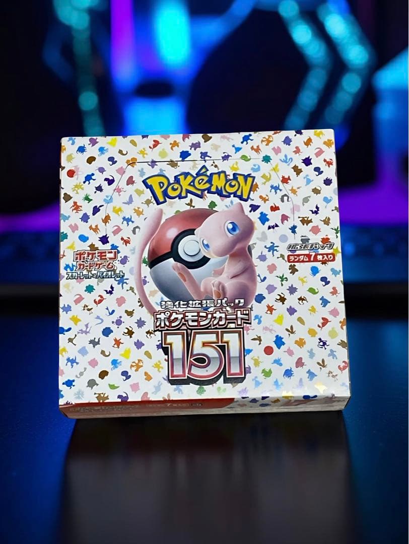 限定SALE❗️スカーレット＆バイオレット ポケモンカード151boxと5パック