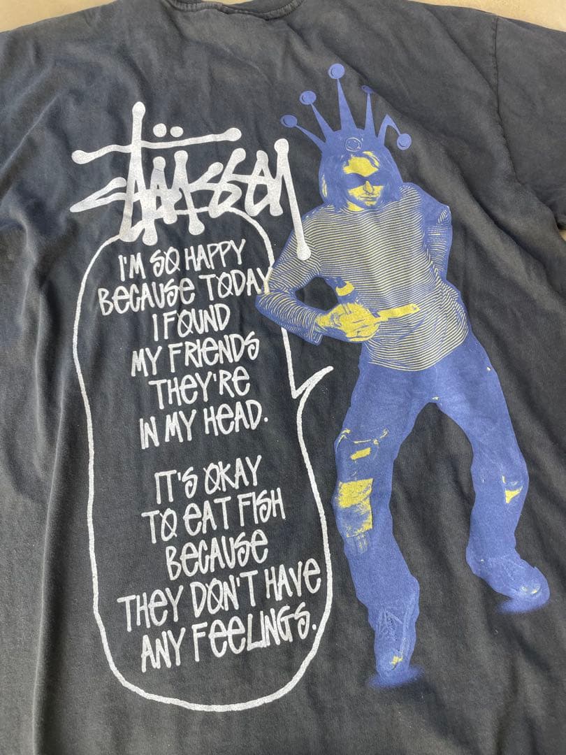 Nirvana カートコバーン　stussy tシャツ