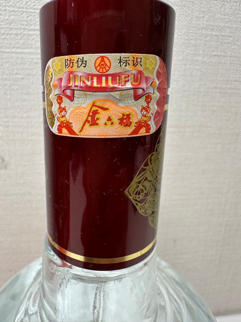 金六福　白酒　500mL 38% 未開封