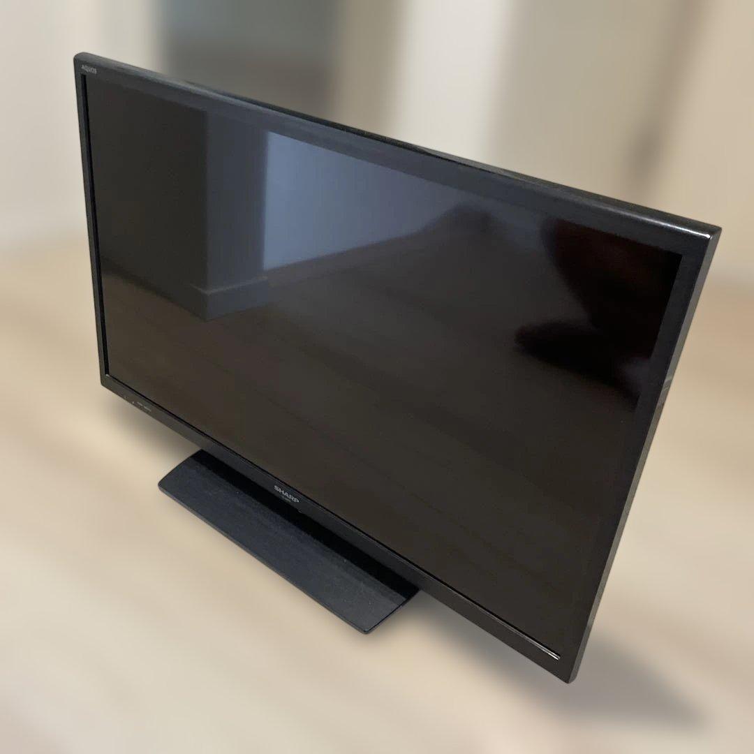 32インチSHARP AQUOS 液晶テレビ（リモコン・アンテナケーブル1本付）