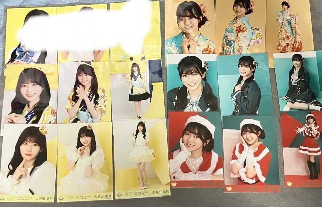 ≒JOY ニアジョイ 生写真セットコンプ 大信田美月　バラ売り可能