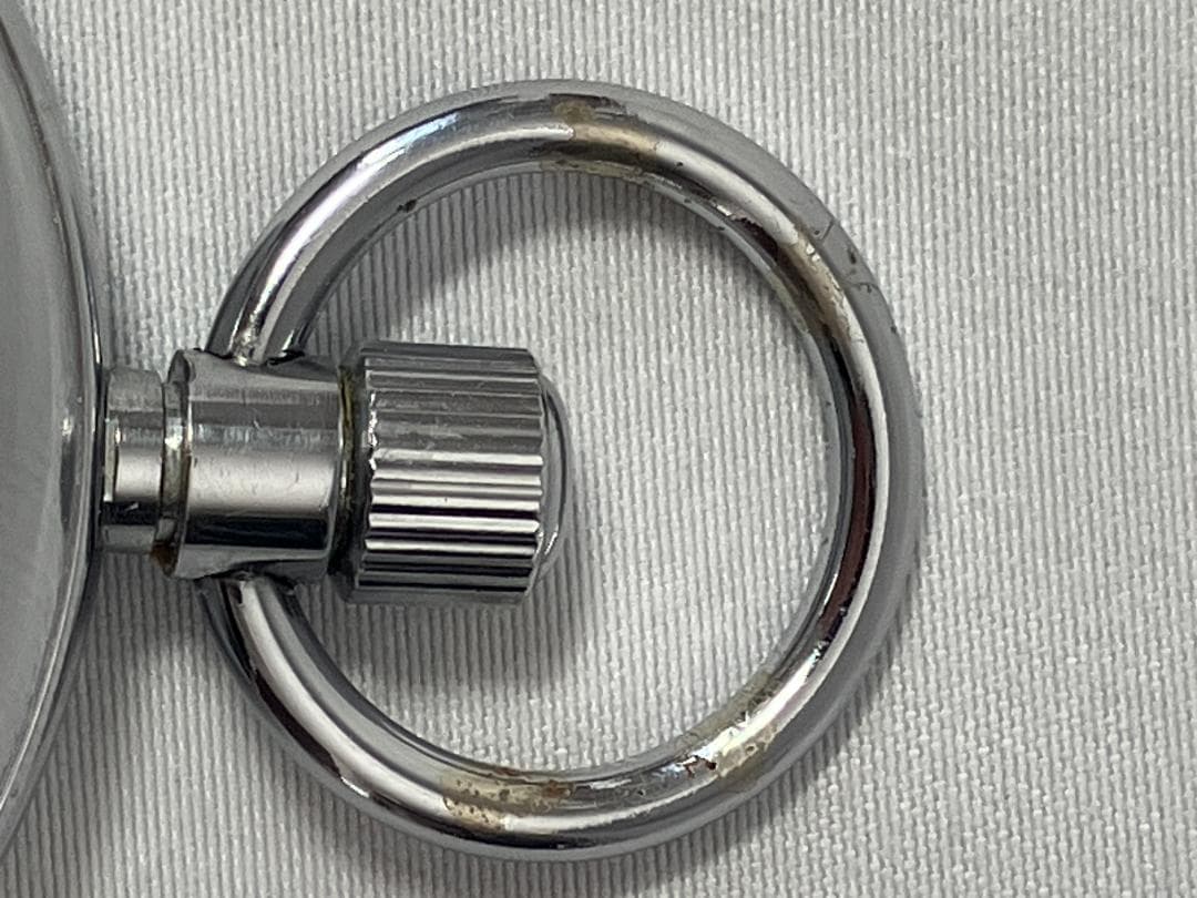 【稼働・美品】SEIKO セイコー プレシジョン　21石　手巻懐中時計