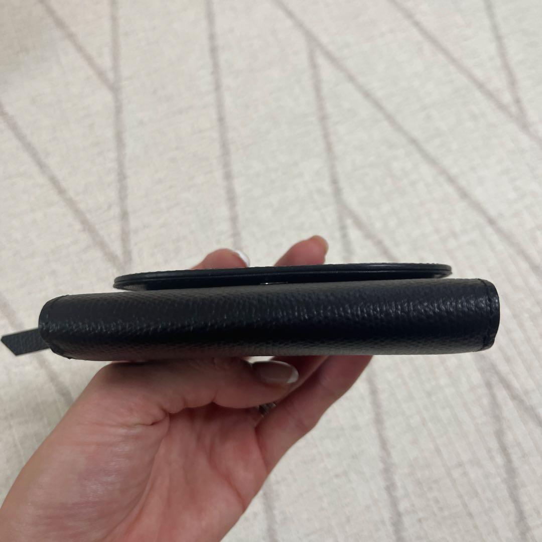 ラシット　russet ミニウォレット　ブラック