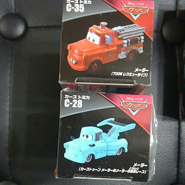 レア、入手困難品、廃盤トミカ　カーズ　メーター2台セット