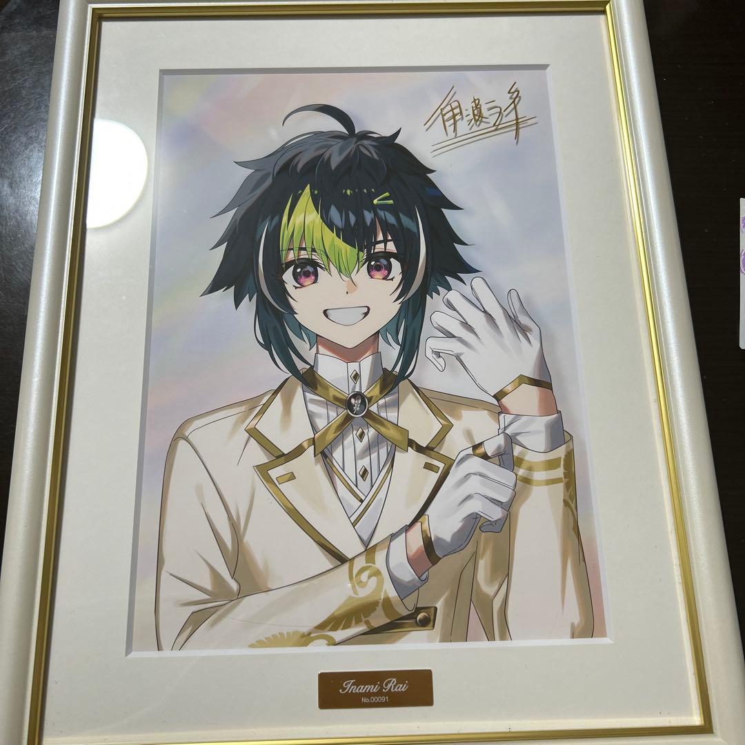 伊波ライ 6周年 キャラファイングラフ