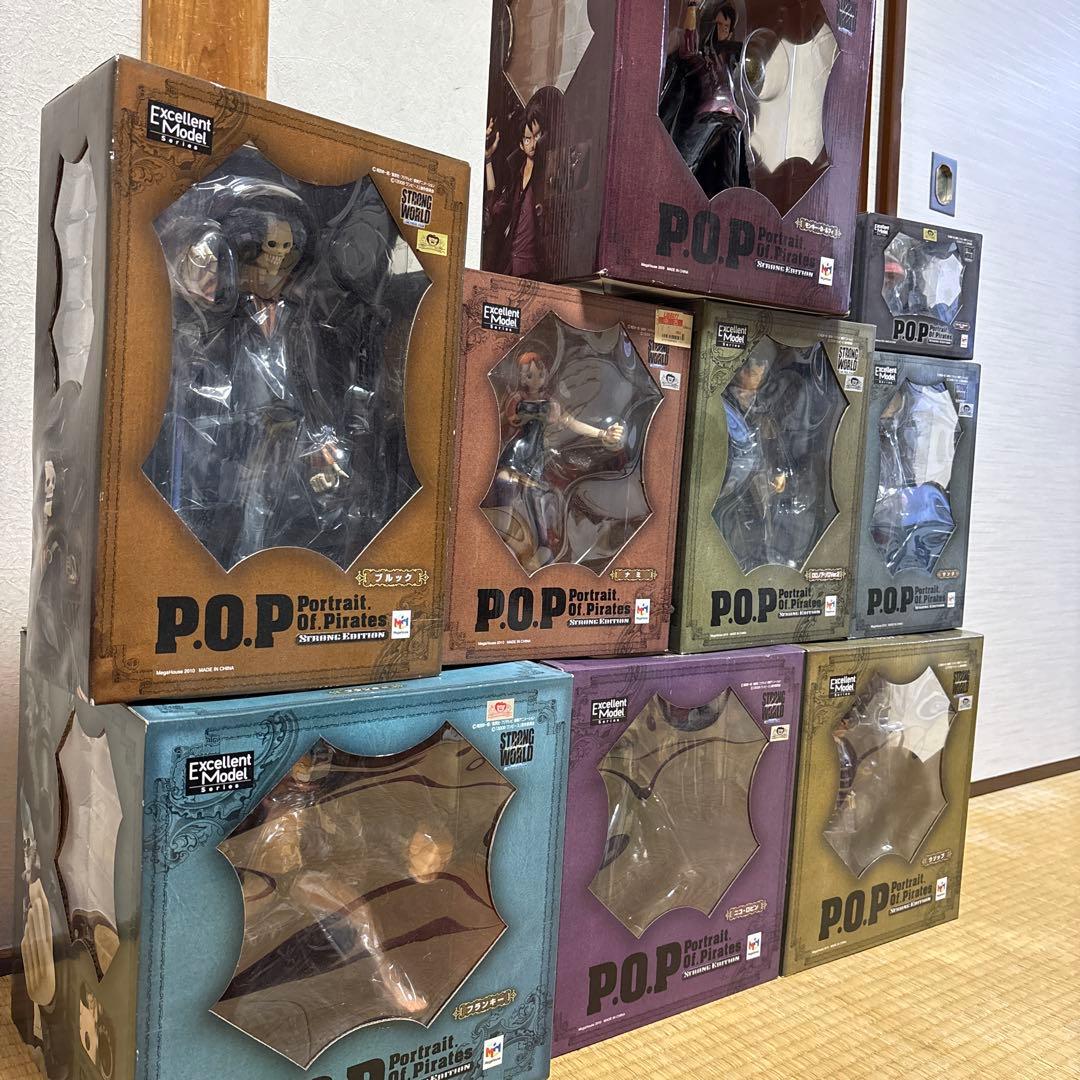 超豪華9セット！ONEPIECE P.O.PSTRONG WORLDコレクション