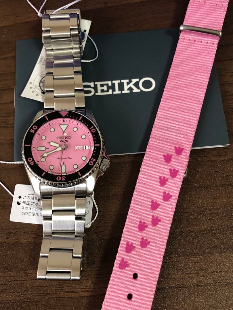 時計 SEIKO SBSA321 Pink Panther