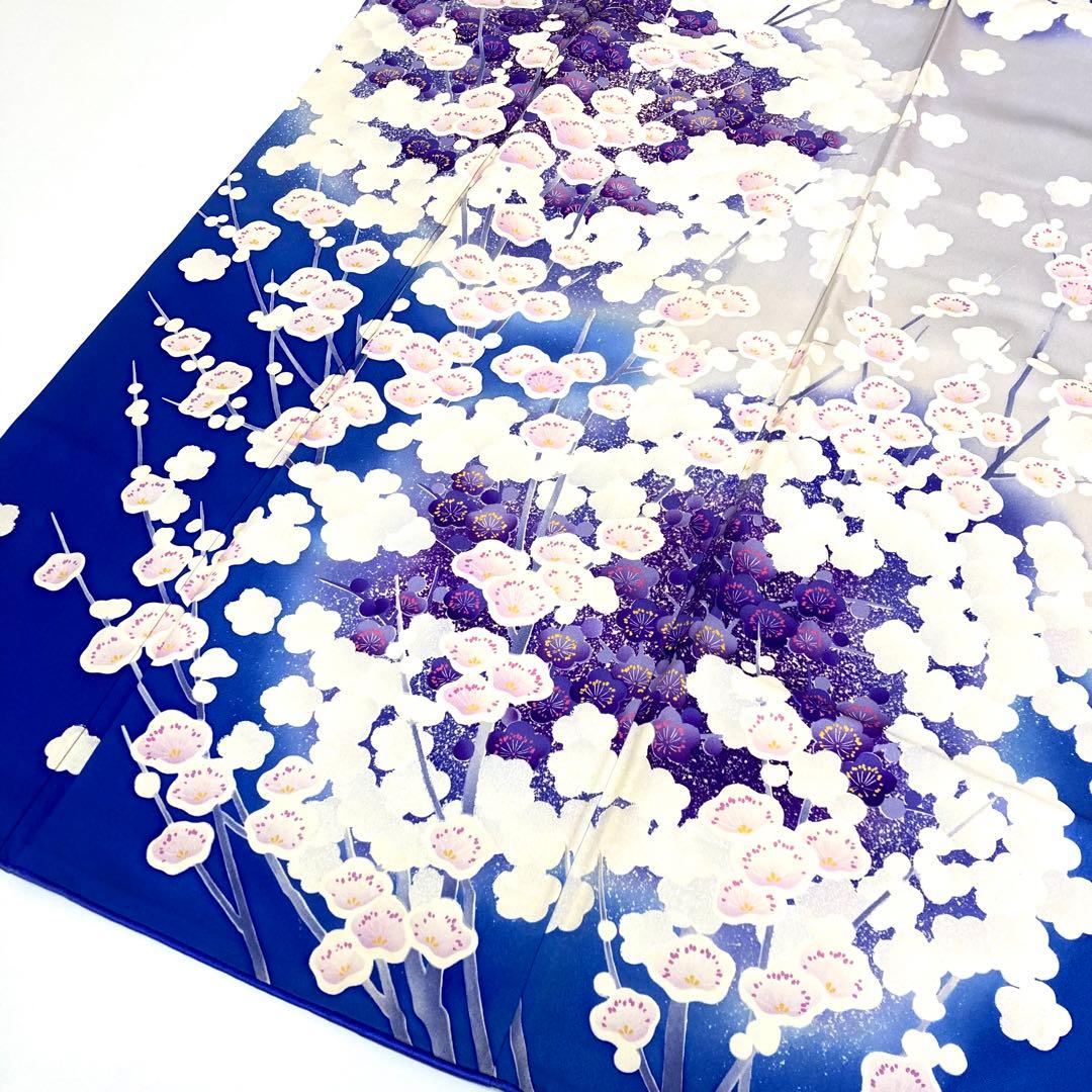 【TAMA屋】全て正絹 全て振袖 三松 鶴 花柄 まとめ売り 5点 TM2560