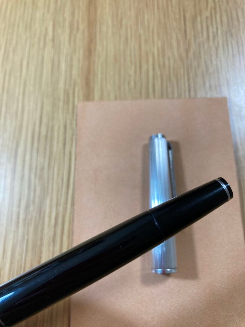 モンブラン 126 万年筆 スターリングシルバー Bニブ 18k