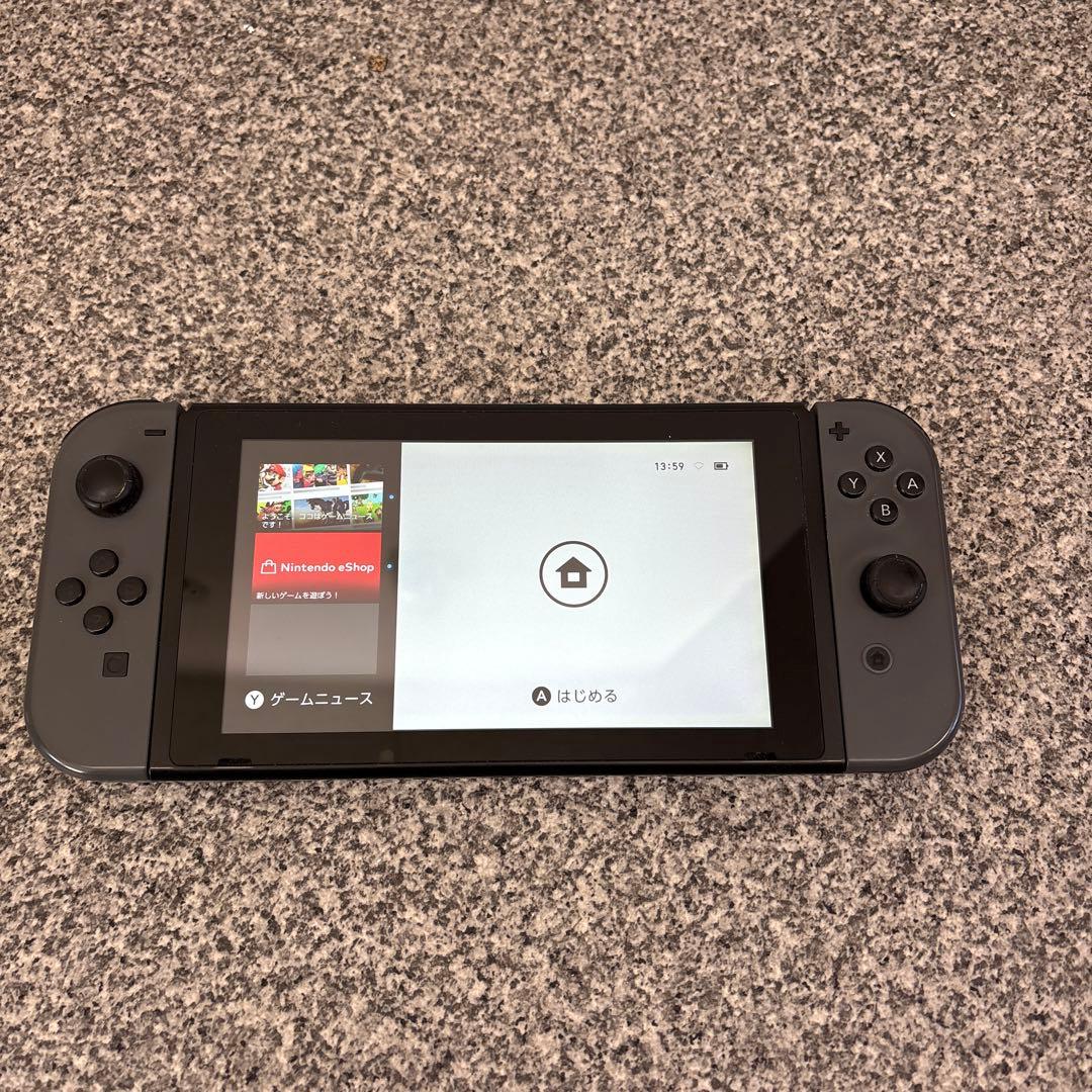 ニンテンドー　Switch本体　▪︎電源はOK ★ジャンク品