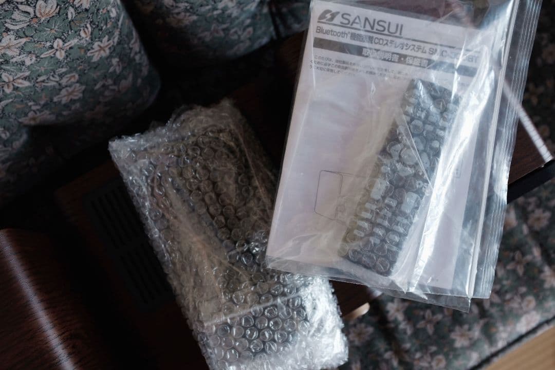 千鳥　SANSUI 真空管ハイブリッドアンプ搭載CDステレオシステム