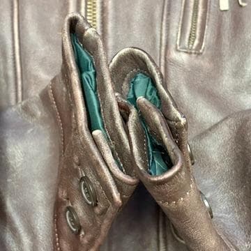 希少　ハーレーダビットソン　本革　レザージャケット ブラウン　L