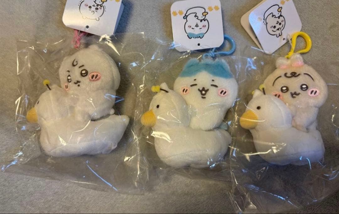 ちいかわbaby おまるマスコット3点セット