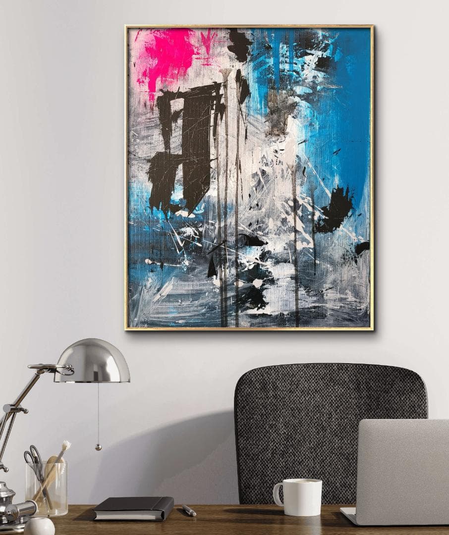 ファイブ / 抽象画 キャンバス 50×40㎝ 原画1点のみ モダンアート