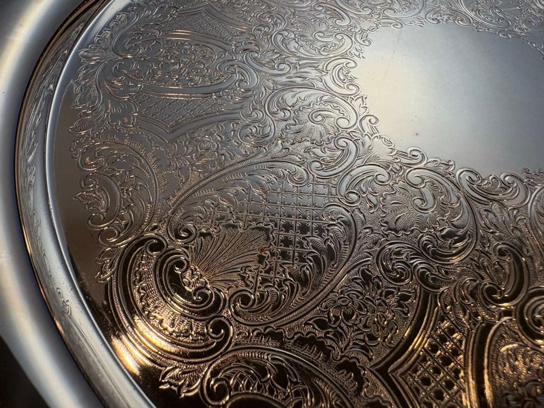 けんちマッピン&ウェッブ　シルバープレート　トレイ