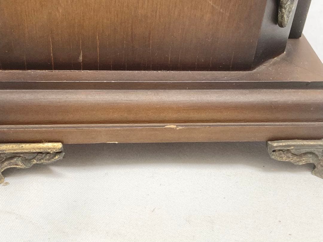 Hermle ヘルムレ ゼンマイ式置き時計 アンティーク時計 ドイツ製