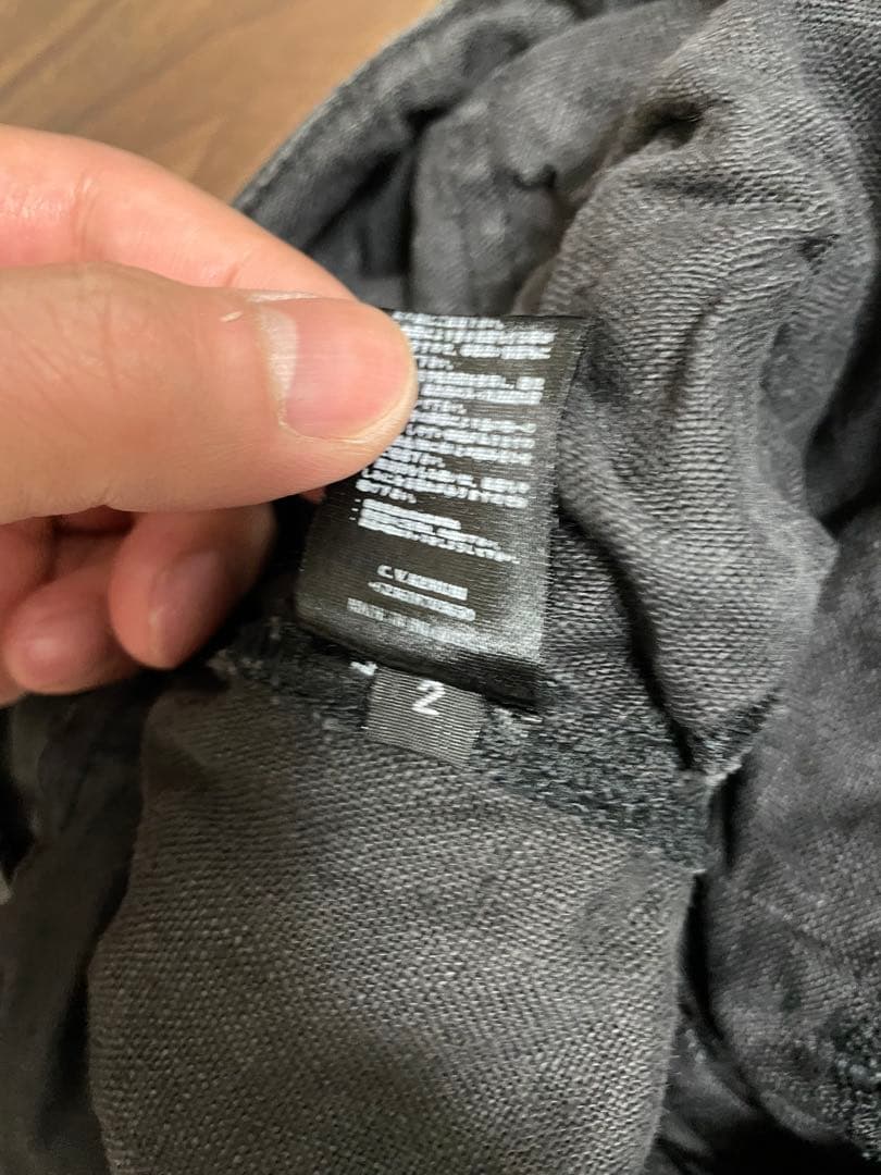 ケムリ kmrii ショーツ　レザー紐　y2k 激レア　クロップドパンツ