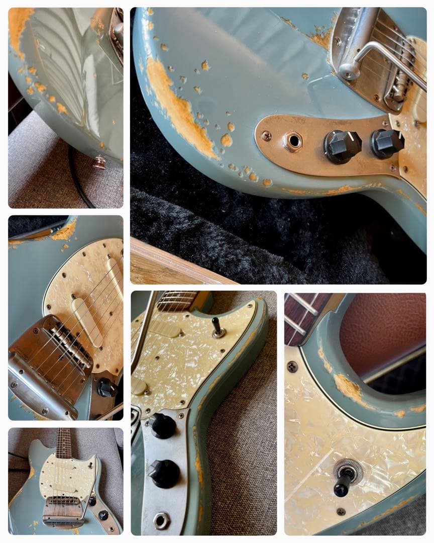 ハードレリック60sムスタングタイプ/アルニコPU & ダイナミックヴィブラート