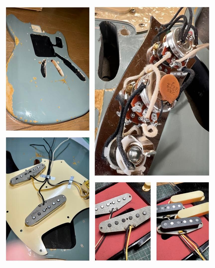 ハードレリック60sムスタングタイプ/アルニコPU & ダイナミックヴィブラート