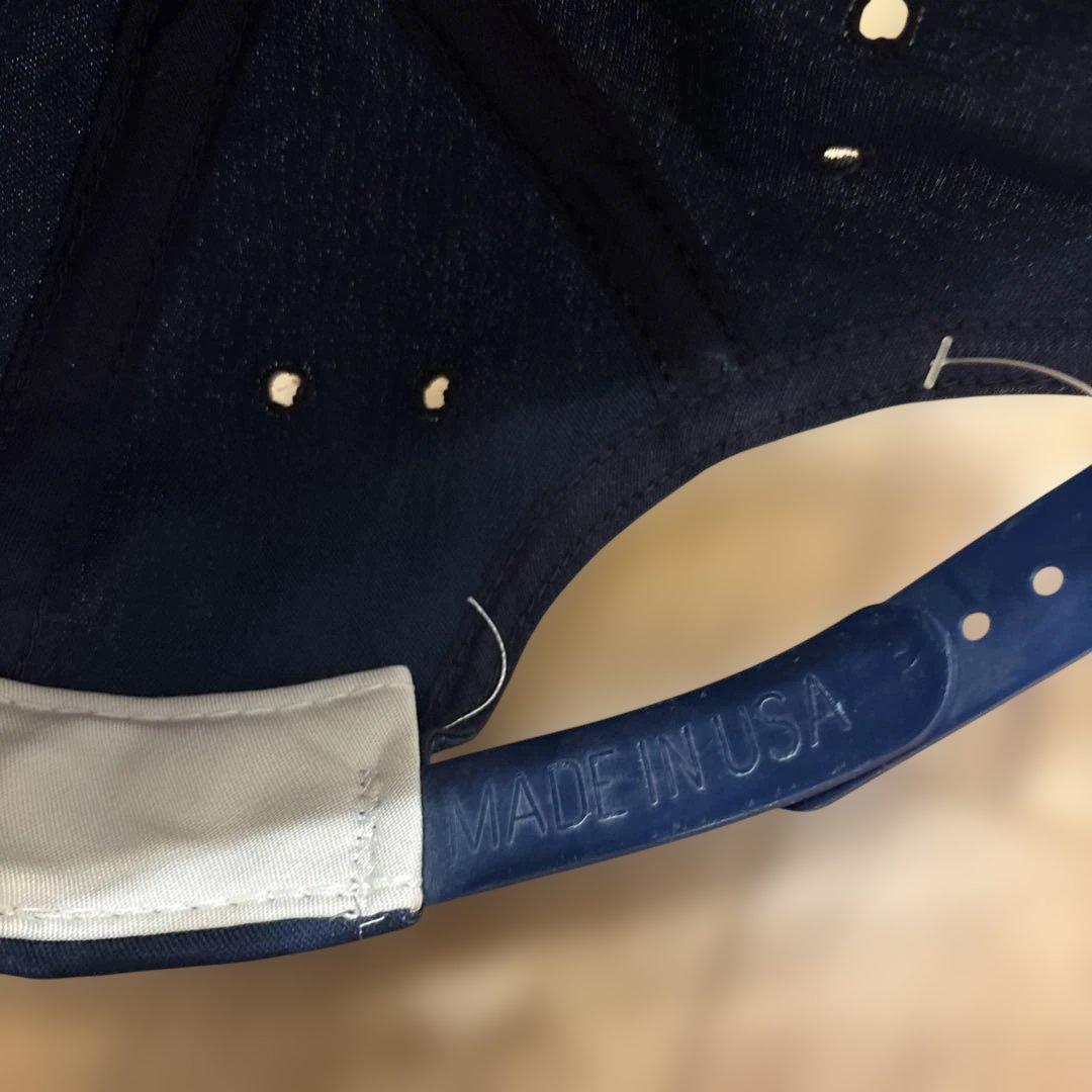 FRESH JIVE 刺繍ロゴ ネイビーキャップ USA製　90's 未使用