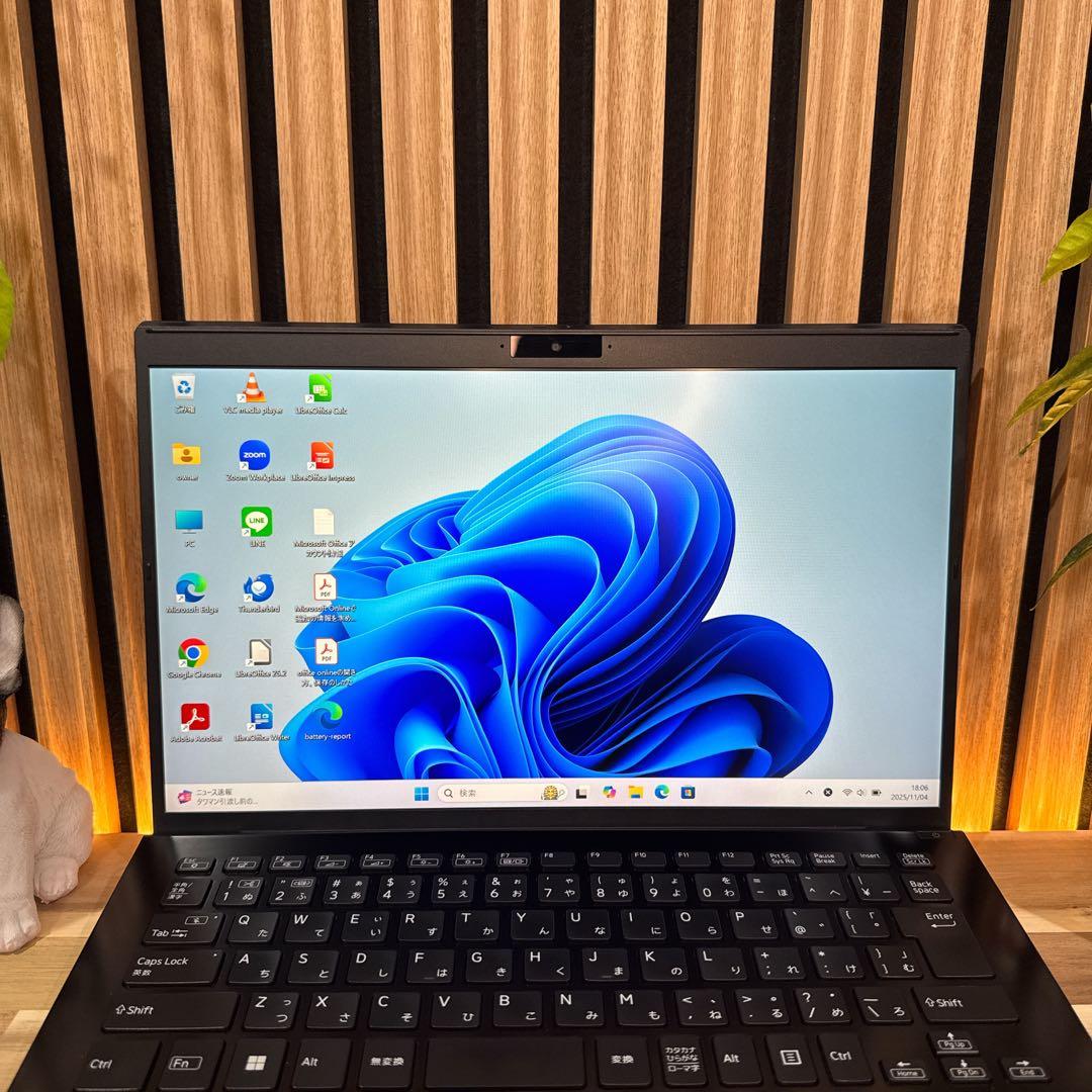 準美品 最新モデル‼️VAIO☘️第11世代☘️FHD☘️ノートパソコン☘️オフィス付き