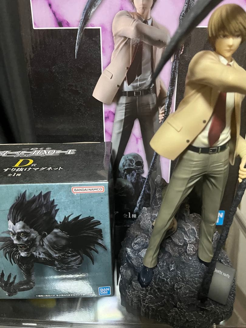 一番くじ　デスノート　A賞　D賞　フィギュアセット