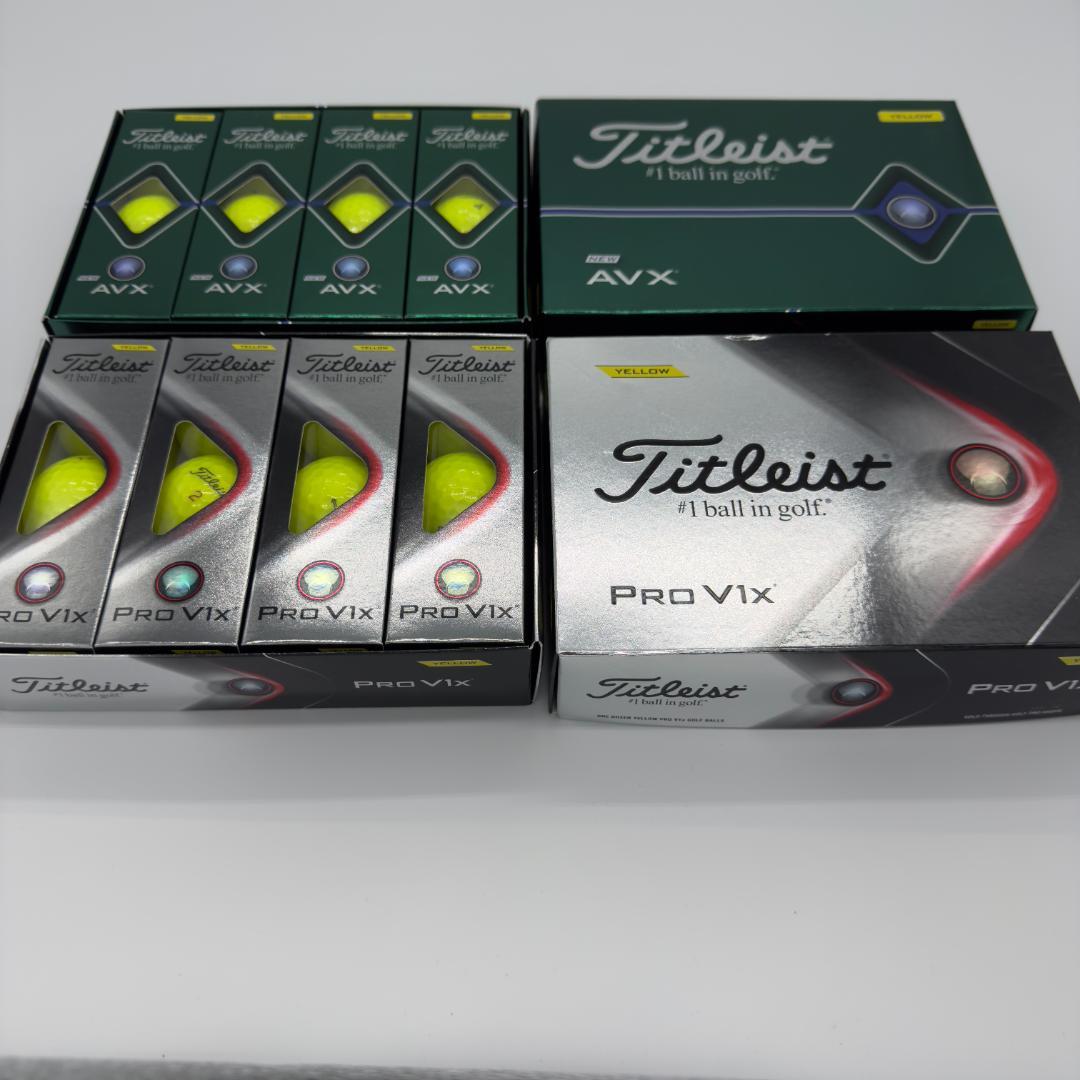 Titleist AVX & Pro V1x 新品未使用２箱　マーカーおまけ付き