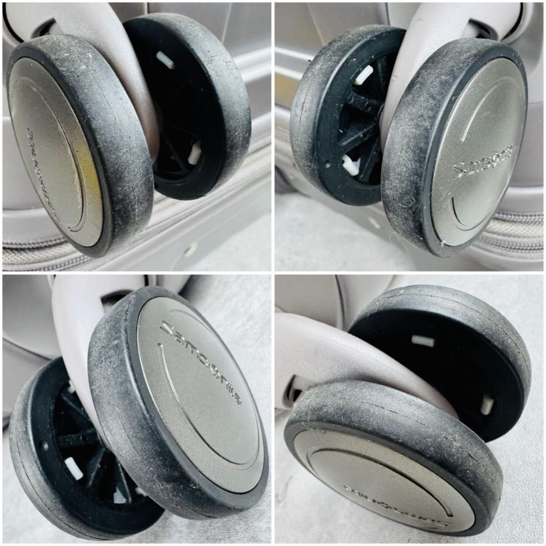 サムソナイト 66L NIAR ニアール スピナーマットシルバー キャリーケース