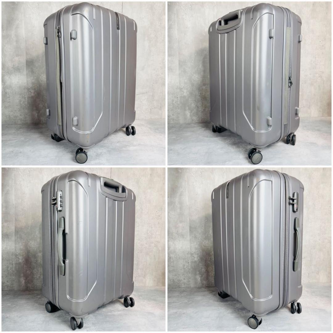 サムソナイト 66L NIAR ニアール スピナーマットシルバー キャリーケース