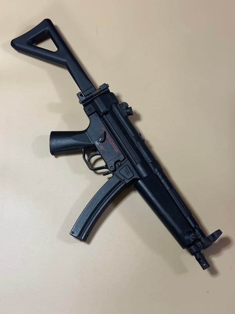 【週末セール】東京マルイMP5 A5折り畳みストック 多弾マガジン バッテリー付