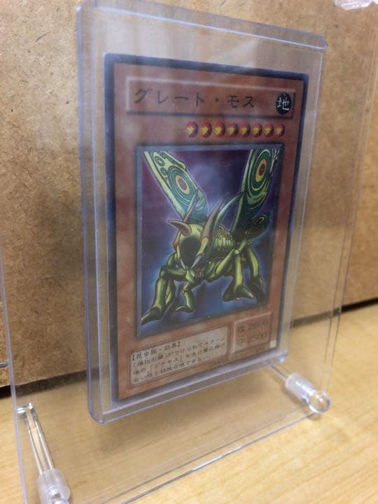 遊戯王グレート・モス【約15年前のカード】