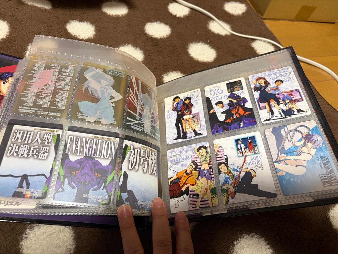 M*e様 新世紀エヴァンゲリオン カードダス　下敷き