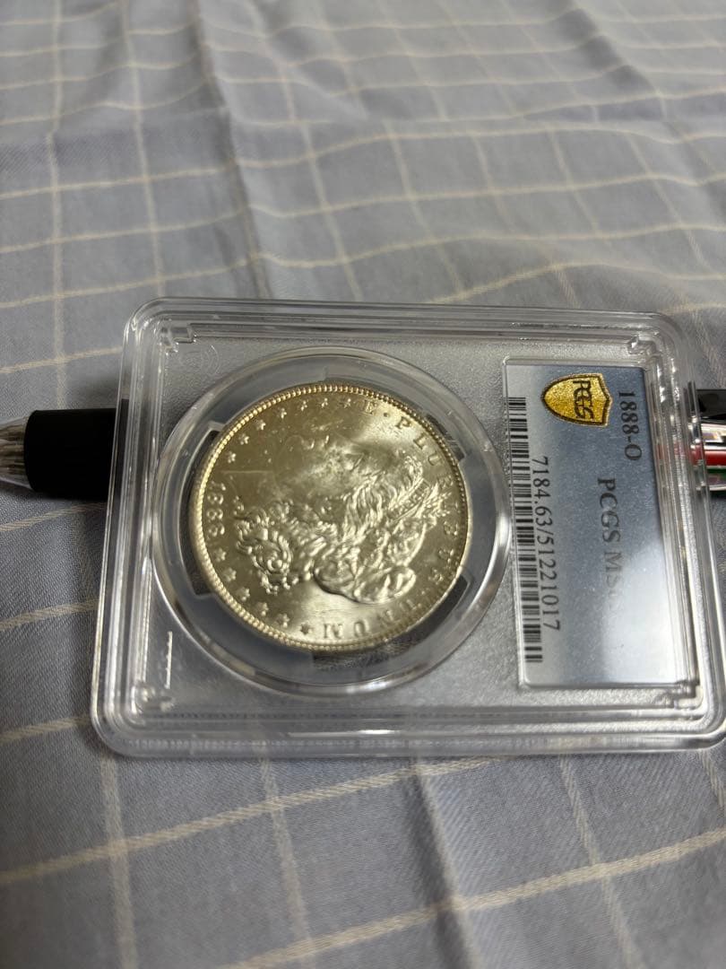 お正月セール モルガンダラー　1888年銘　女神像面はPL？ PCGS MS63