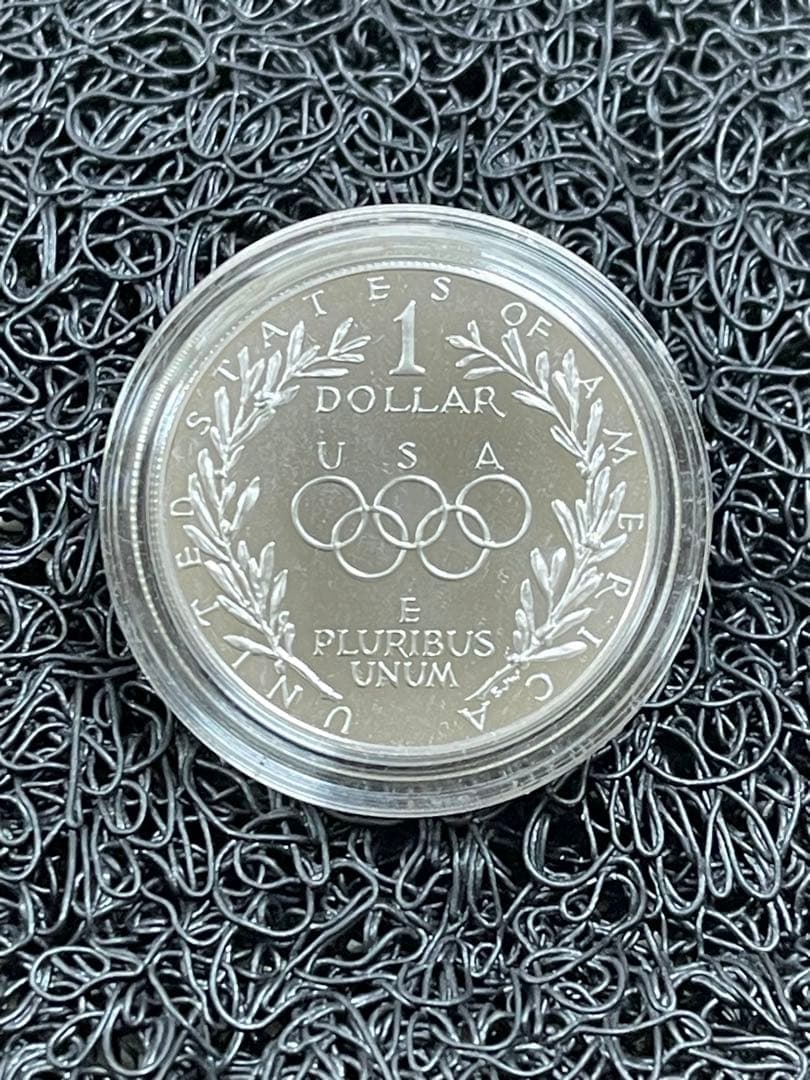 アメリカ合衆国1ドル銀貨アメリカ 1988年1ドル 銀貨 ソウルオリンピック記念