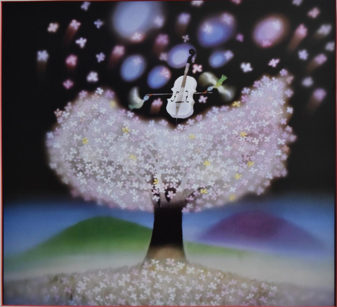 月末値引き❣❣影絵作家・藤城清治の世界・光と影で愛を永遠に～・花の夢